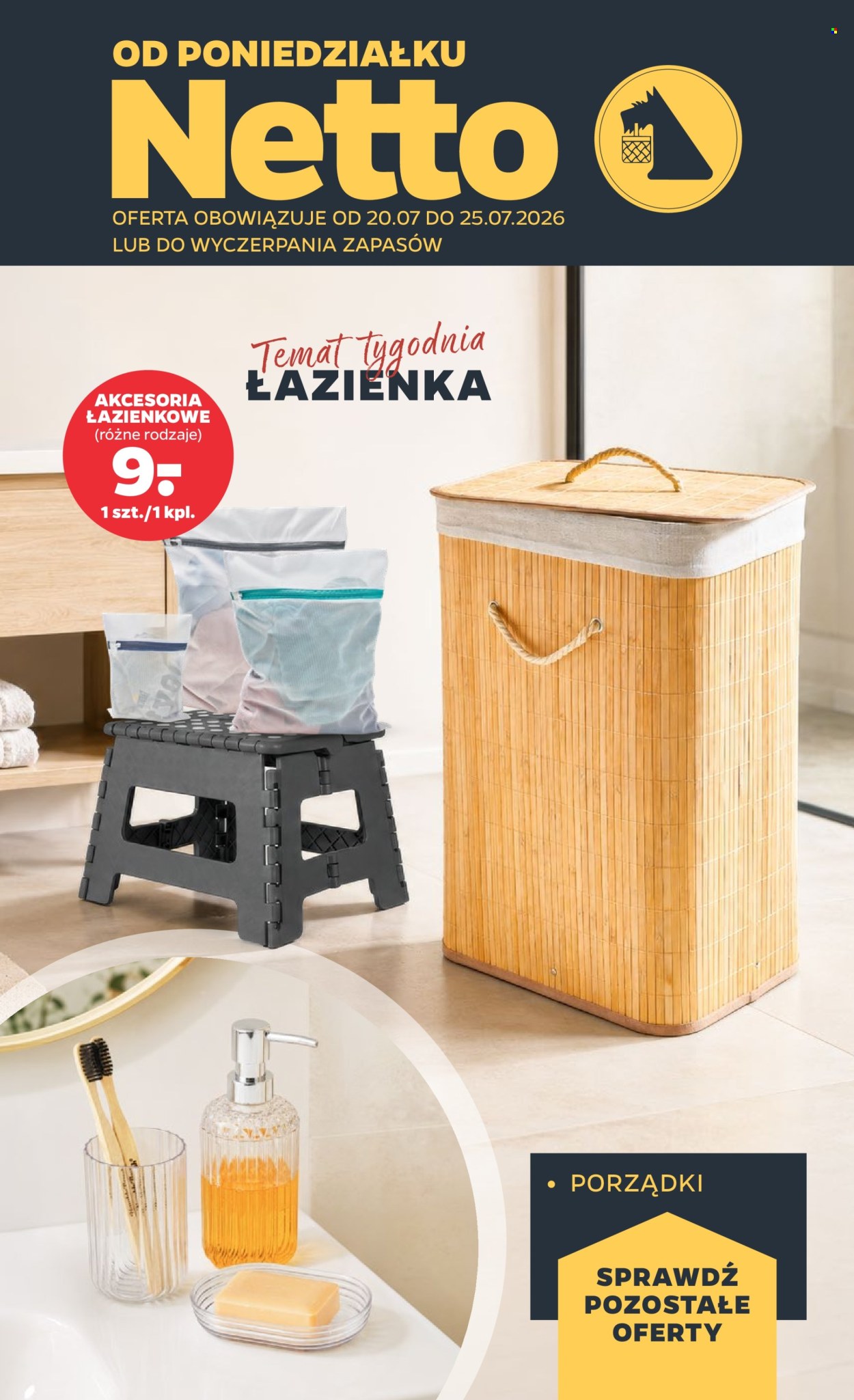 Leták Netto - 20.7.2026 - 25.7.2026. Strana 1
