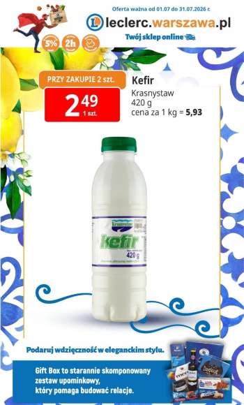 Gazetka E.Leclerc - 1.07.2026 - 31.07.2026.