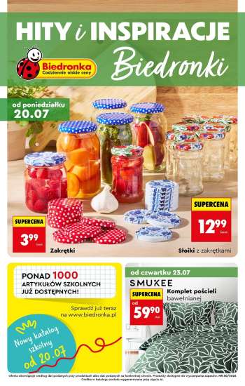 Gazetka Biedronka - 20.07.2026 - 5.08.2026.