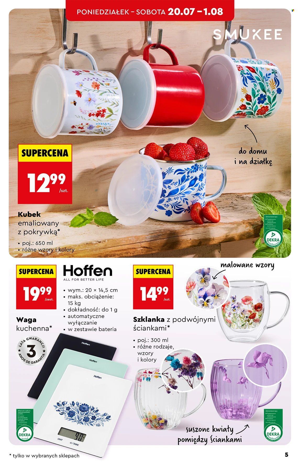 Leták Biedronka - 20.7.2026 - 5.8.2026. Strana 5