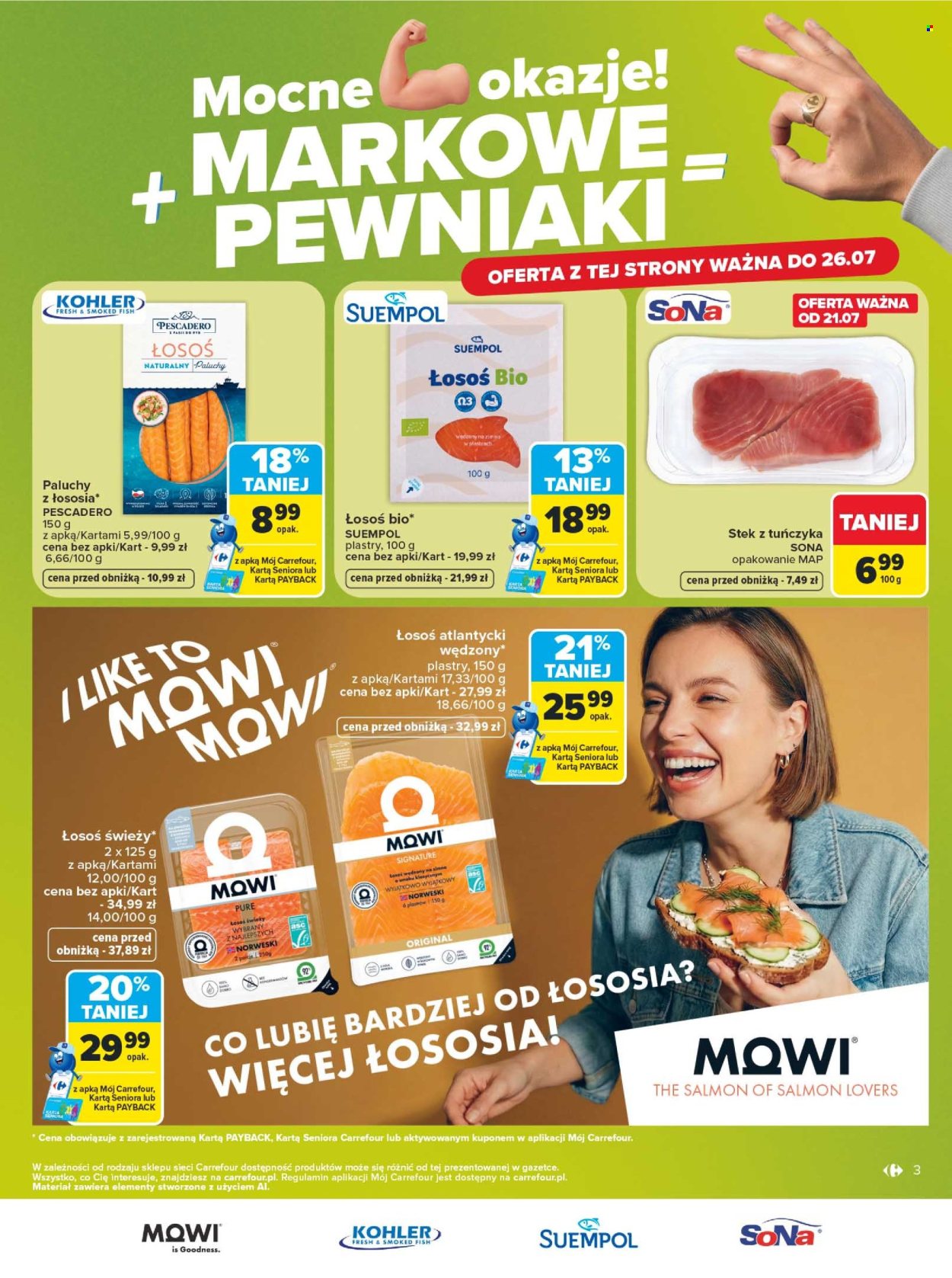 Leták Carrefour - 20.7.2026 - 1.8.2026. Strana 3