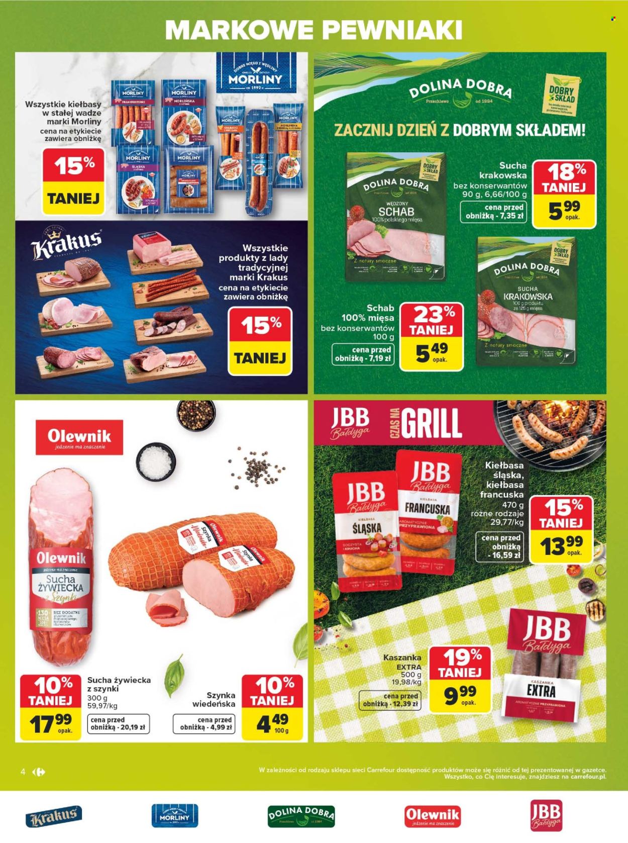 Leták Carrefour - 20.7.2026 - 1.8.2026. Strana 4