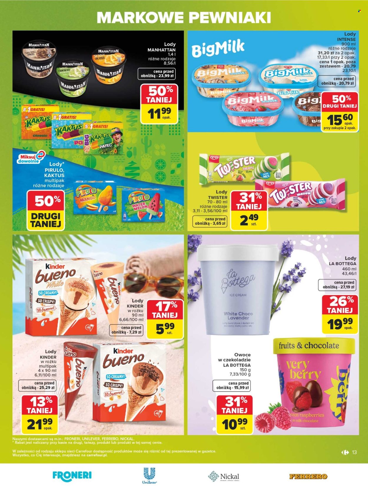 Leták Carrefour - 20.7.2026 - 1.8.2026. Strana 13