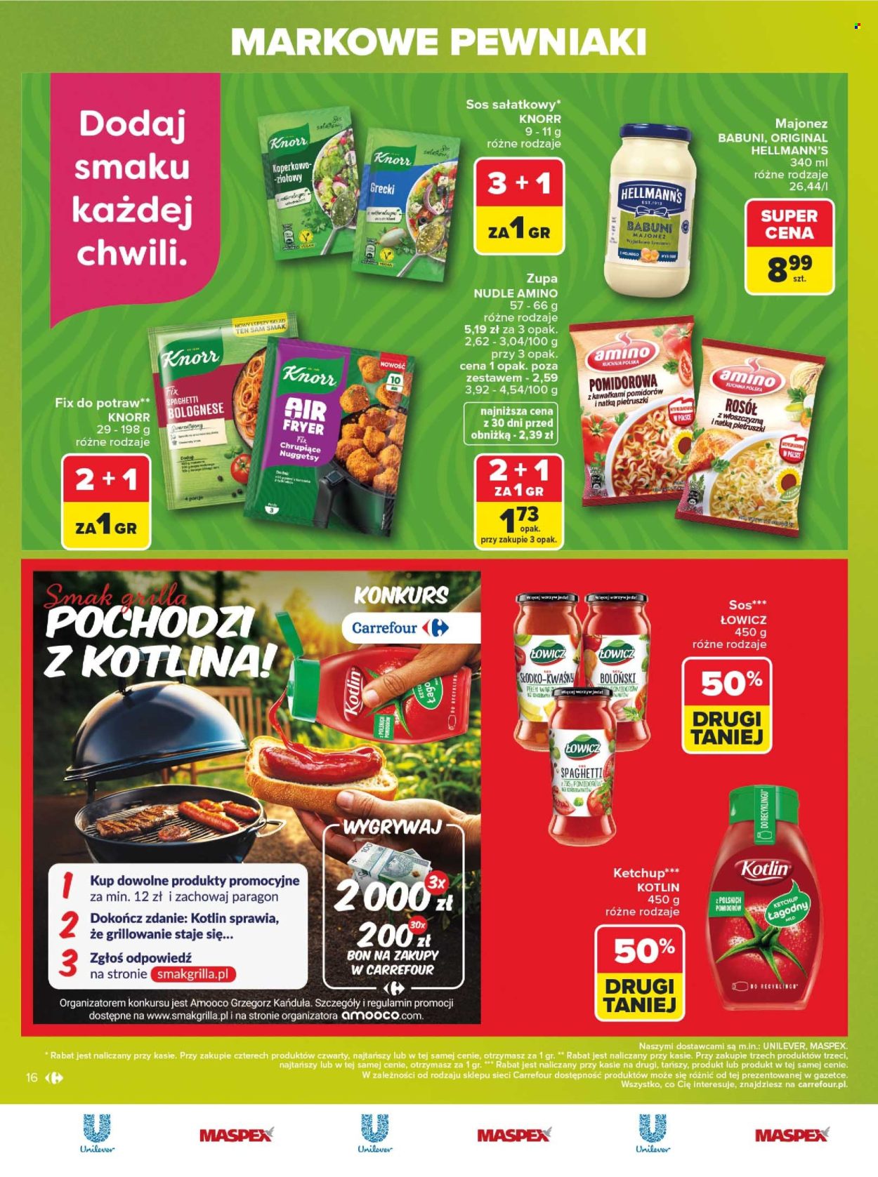 Leták Carrefour - 20.7.2026 - 1.8.2026. Strana 16