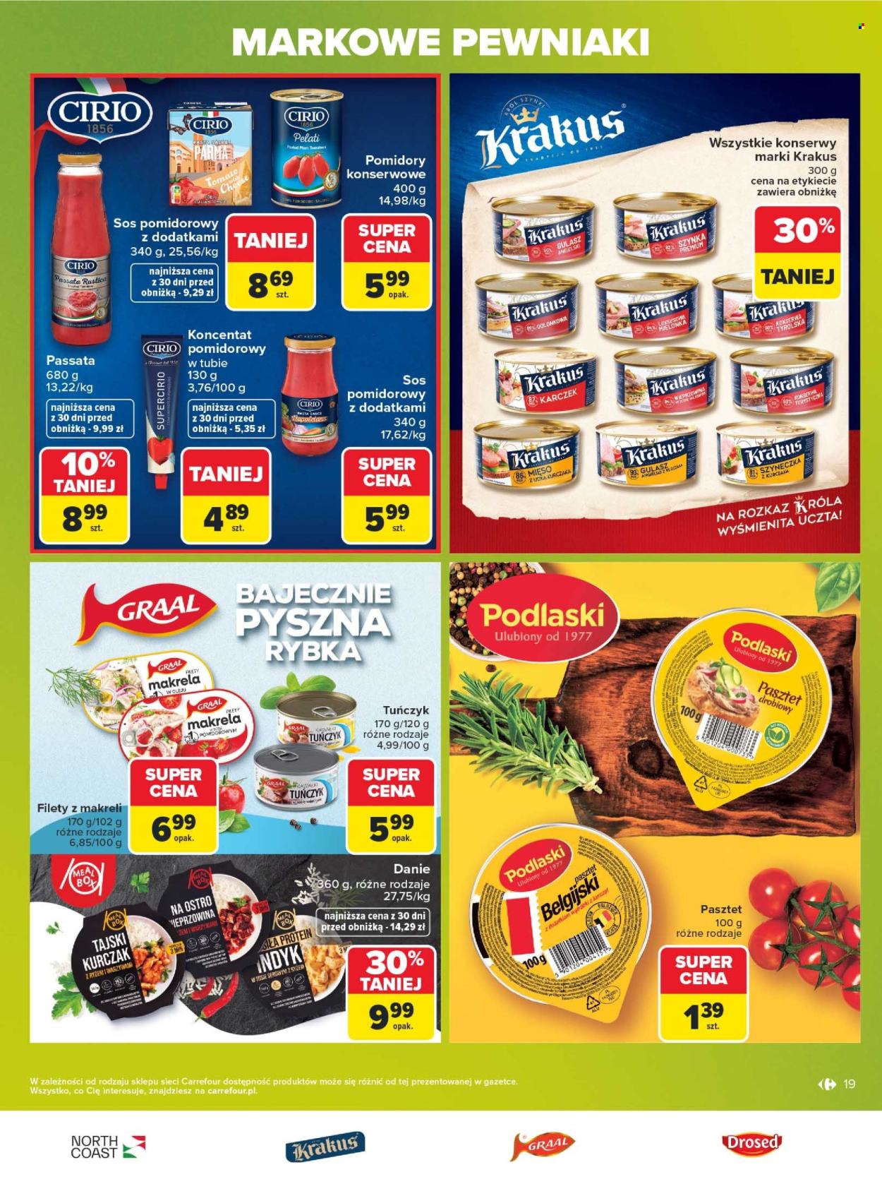 Leták Carrefour - 20.7.2026 - 1.8.2026. Strana 19