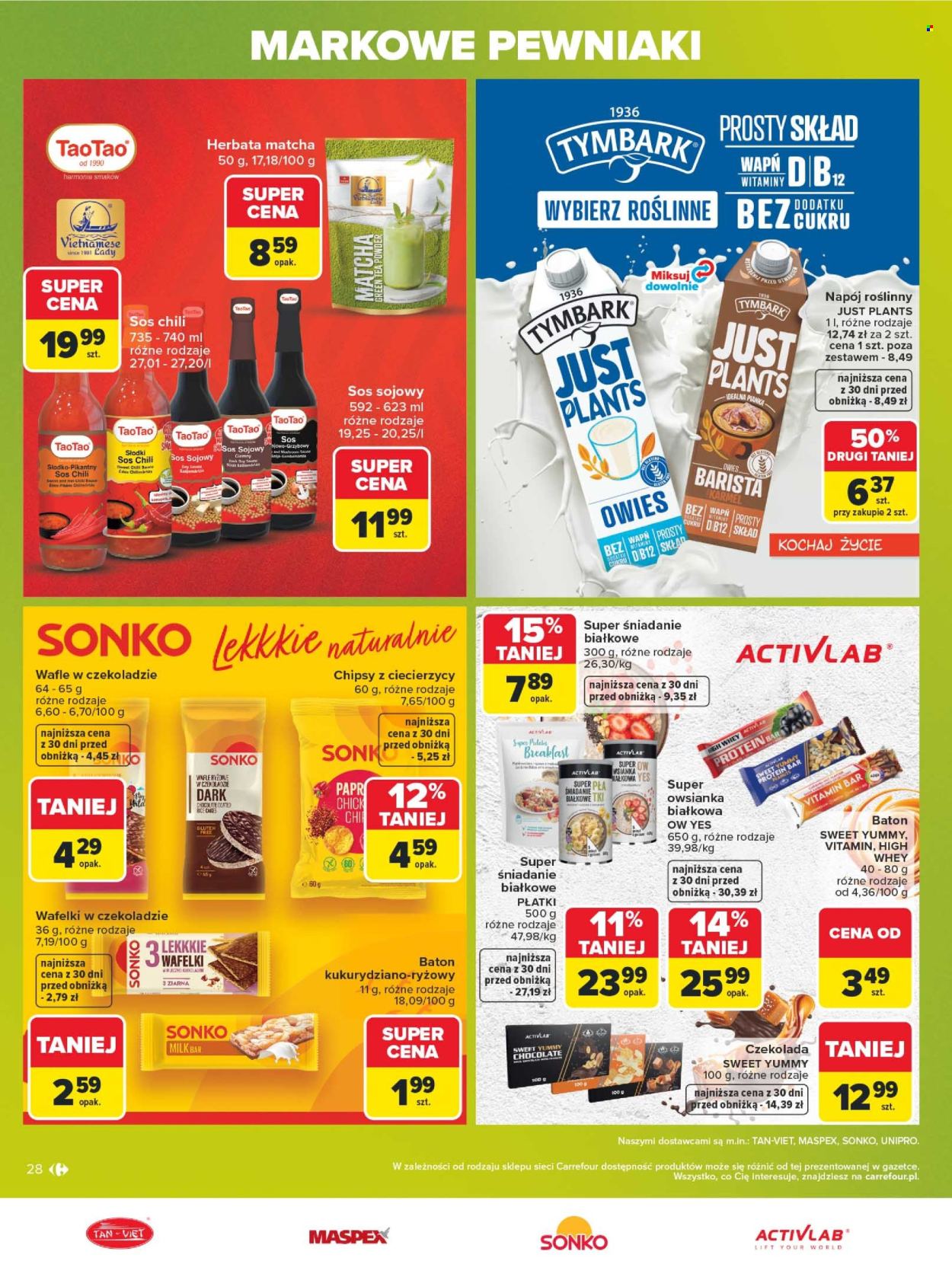 Leták Carrefour - 20.7.2026 - 1.8.2026. Strana 28