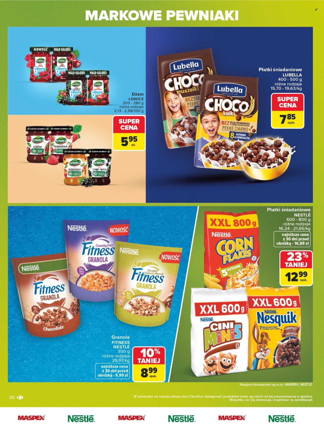 Leták Carrefour - 20.7.2026 - 1.8.2026. Strana 30