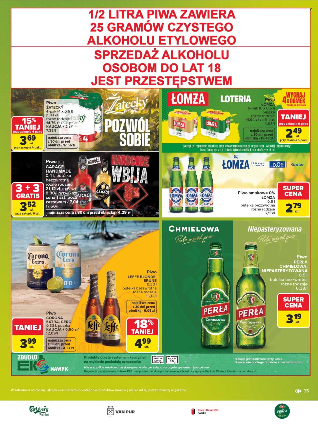 Leták Carrefour - 20.7.2026 - 1.8.2026. Strana 35