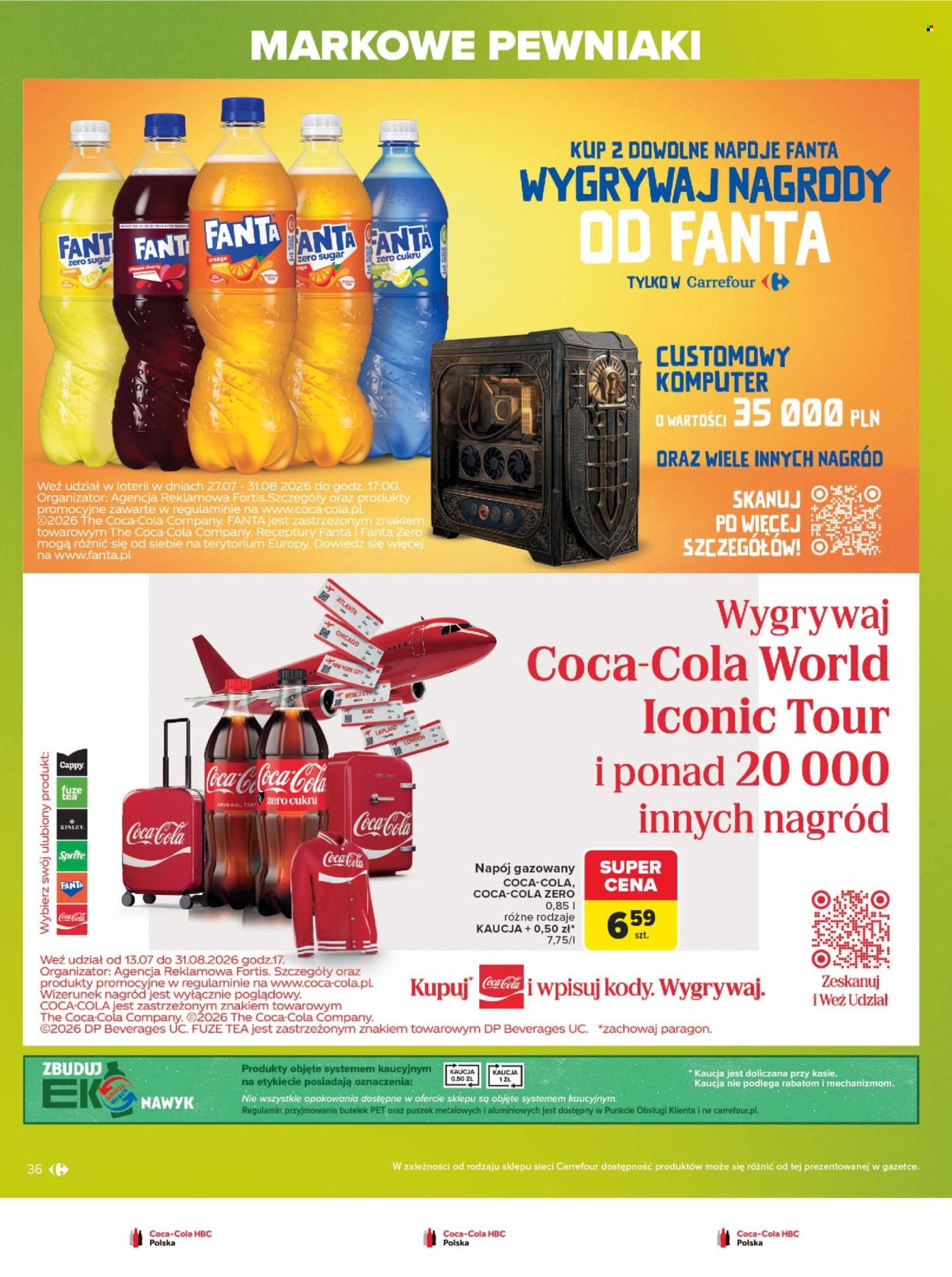 Leták Carrefour - 20.7.2026 - 1.8.2026. Strana 36