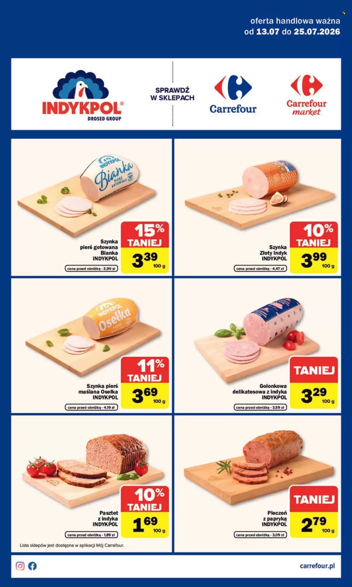Leták Carrefour - 13.7.2026 - 25.7.2026. Strana 1