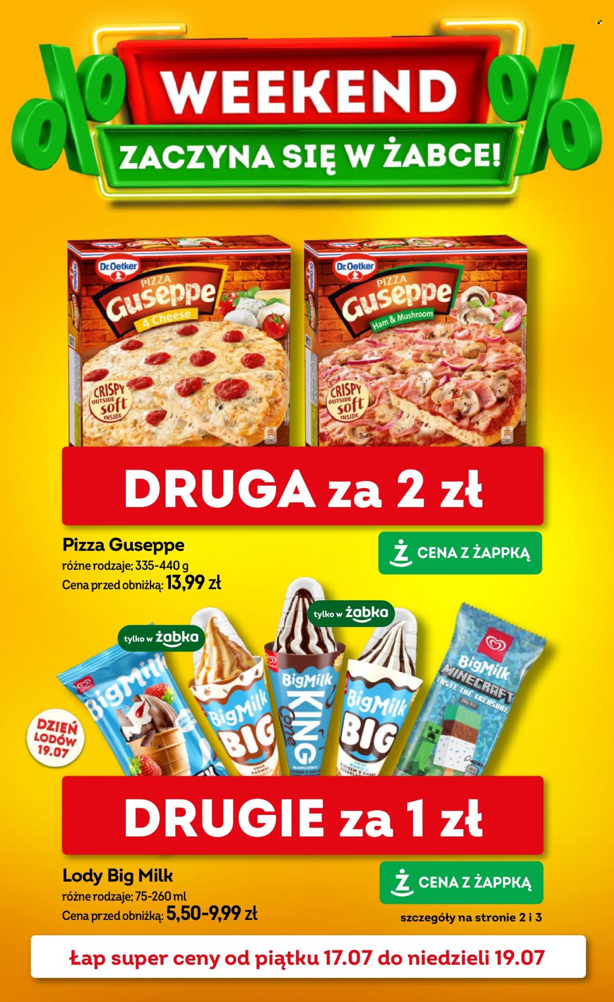 Gazetka Żabka - 17.07.2026 - 19.07.2026. Strona 1