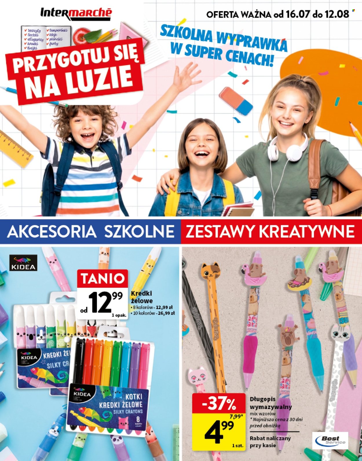 Leták Intermarché - 16.7.2026 - 12.8.2026. Strana 1