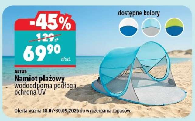 Namiot plażowy
