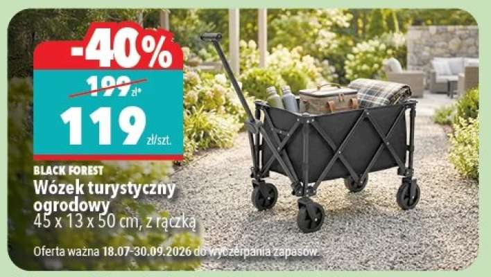 Wózek turystyczny ogrodowy