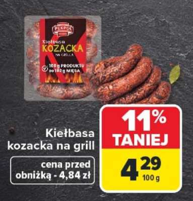 Kiełbasa kozacka na grill