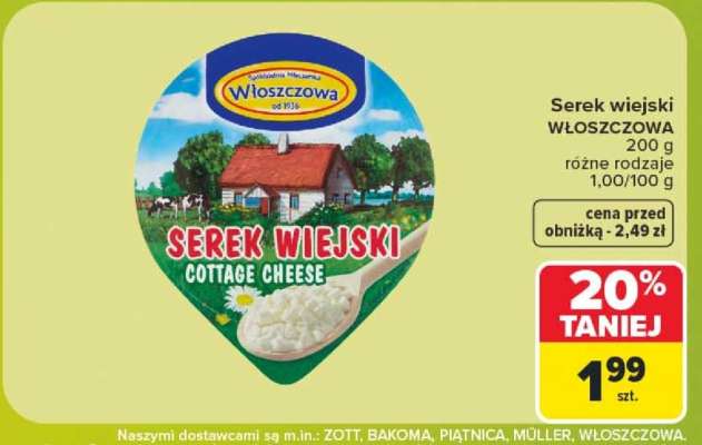 Serek wiejski WŁOSZCZOWA