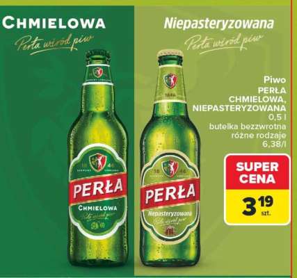 PERŁA CHMIELOWA, NIEPASTERYZOWANA