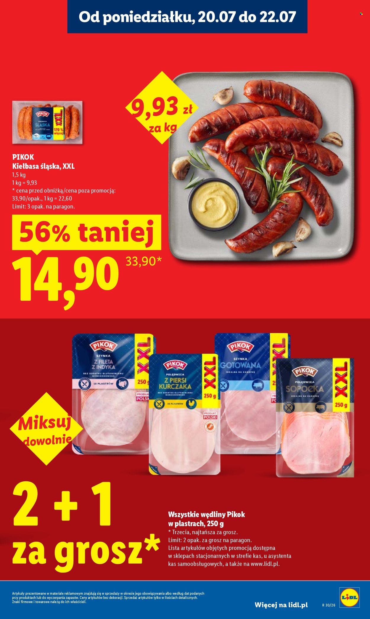 Leták Lidl - 20.7.2026 - 22.7.2026. Strana 7