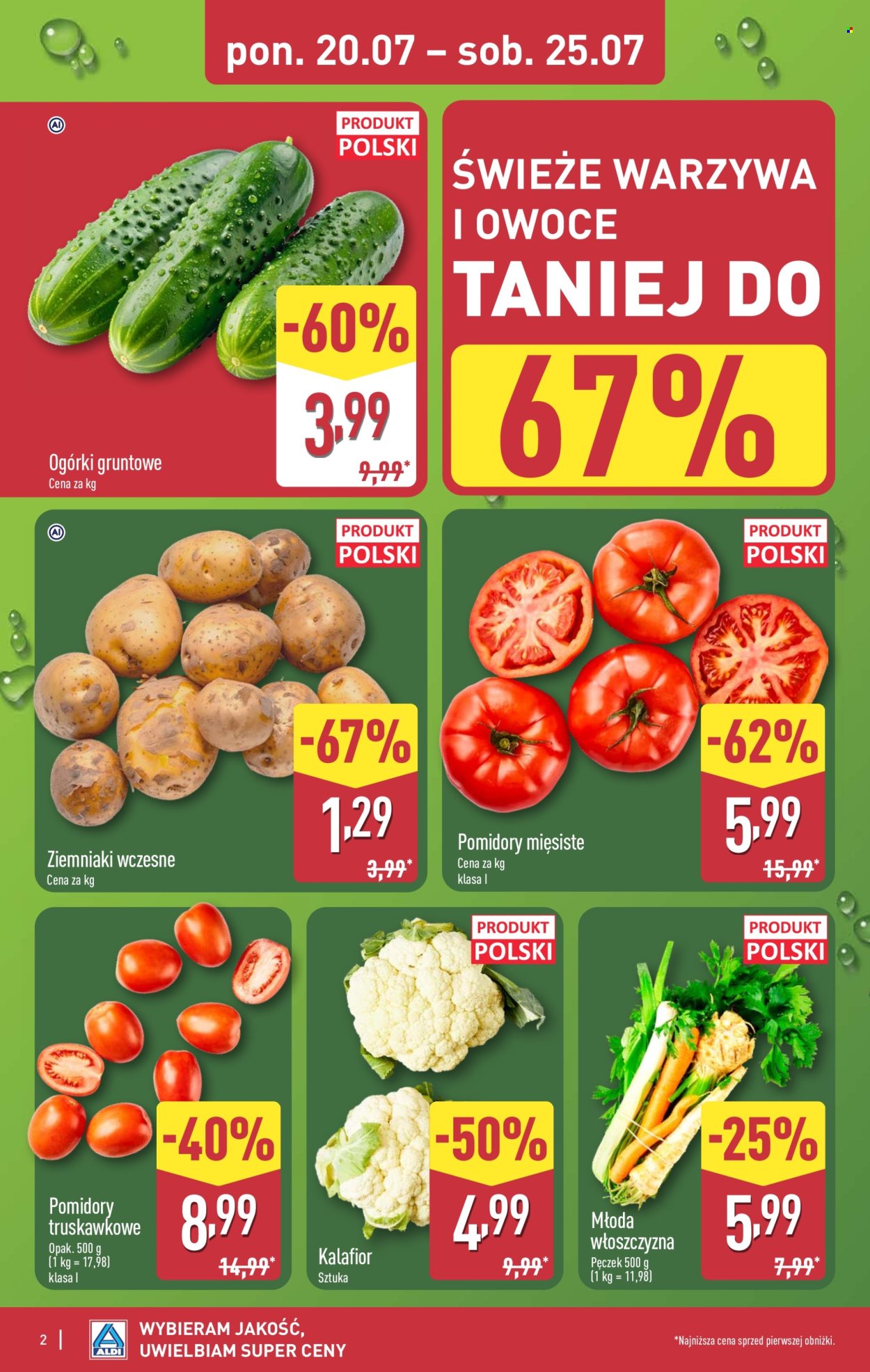 Leták ALDI - 20.7.2026 - 25.7.2026. Strana 2
