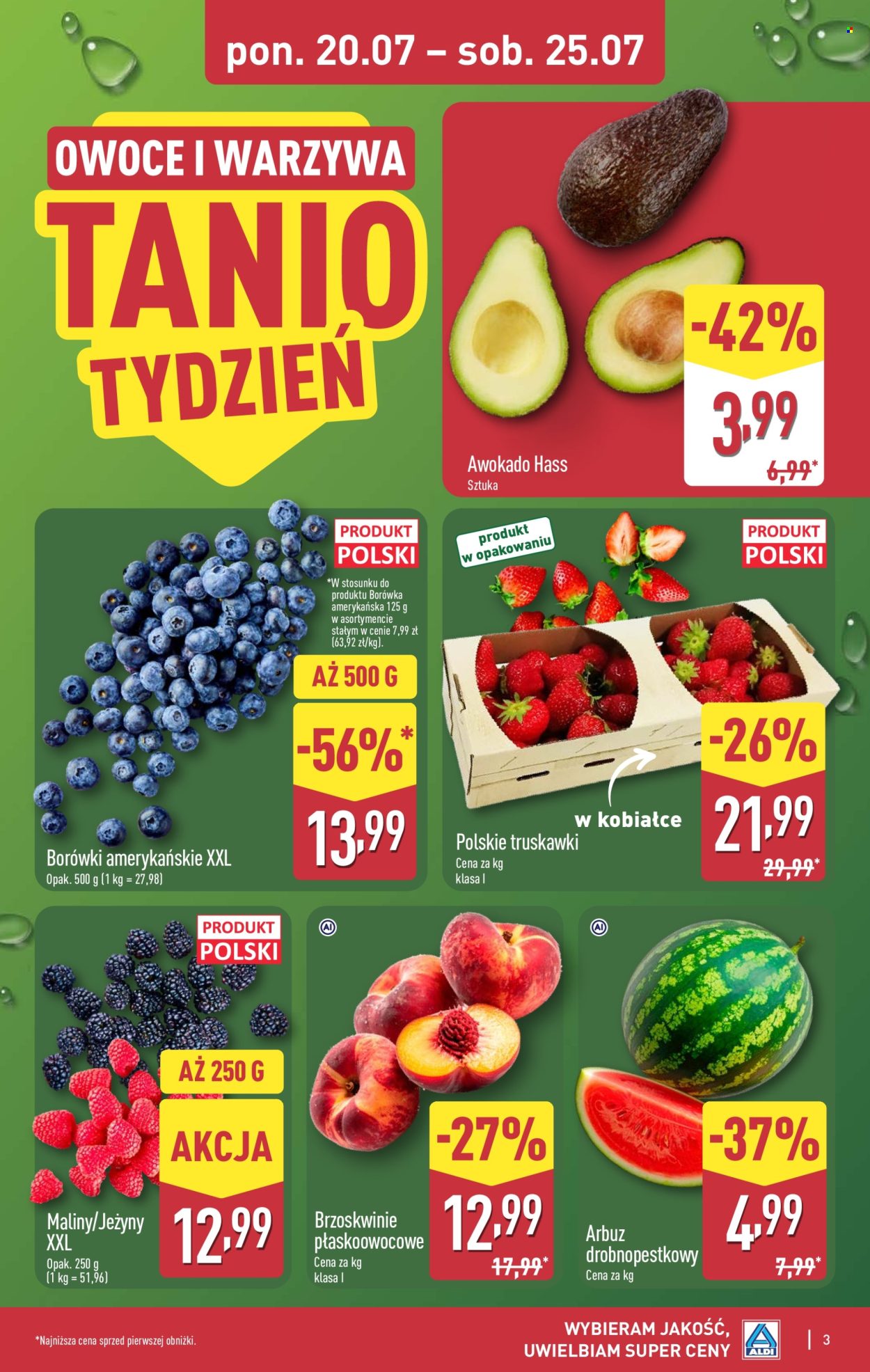 Leták ALDI - 20.7.2026 - 25.7.2026. Strana 3
