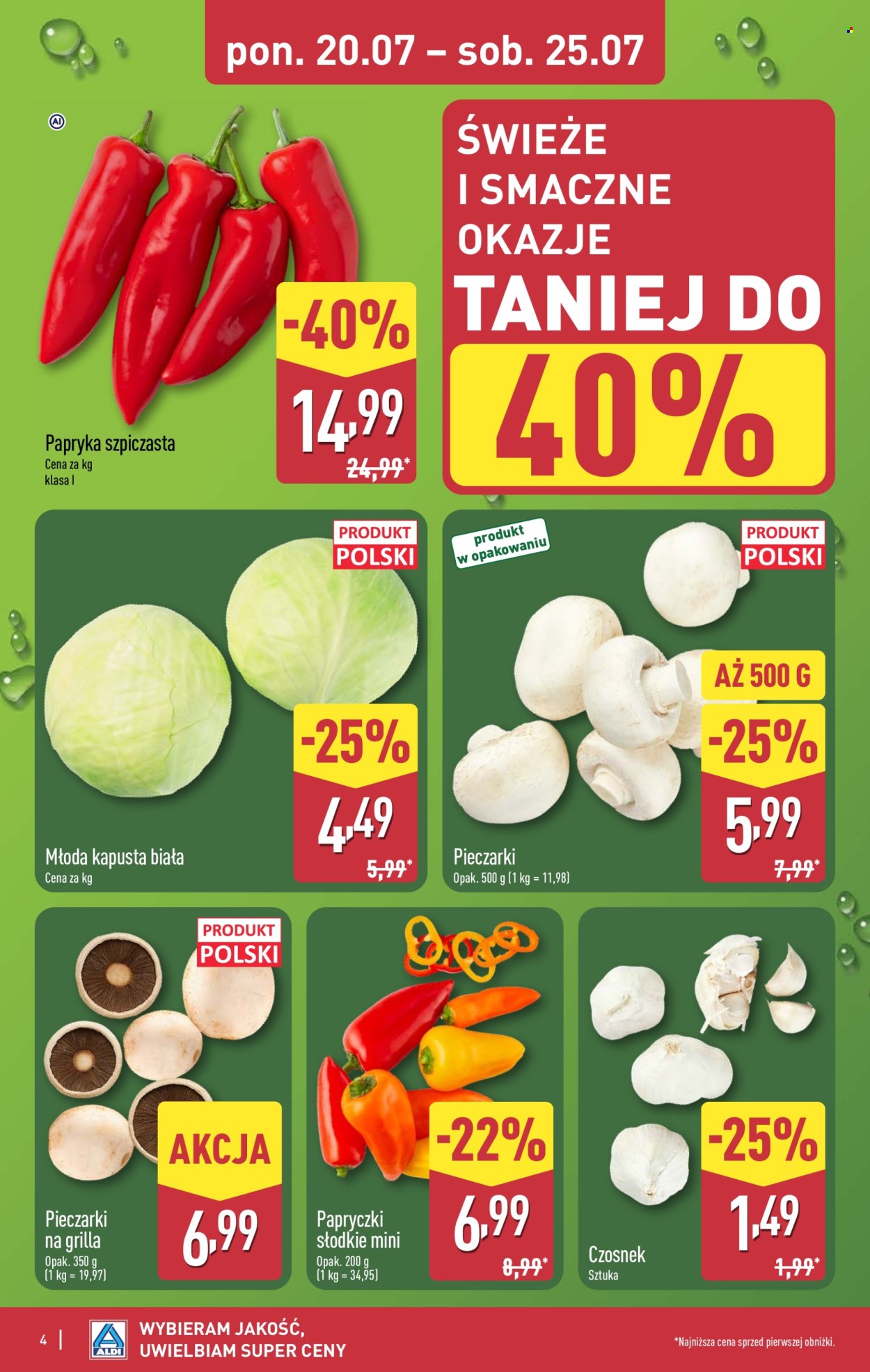 Leták ALDI - 20.7.2026 - 25.7.2026. Strana 4