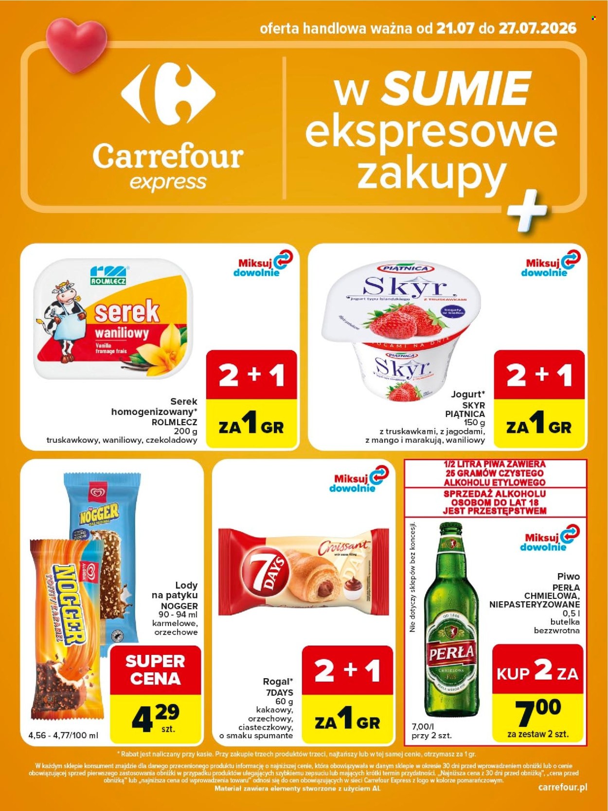 Leták Carrefour Express - 21.7.2026 - 27.7.2026. Strana 2