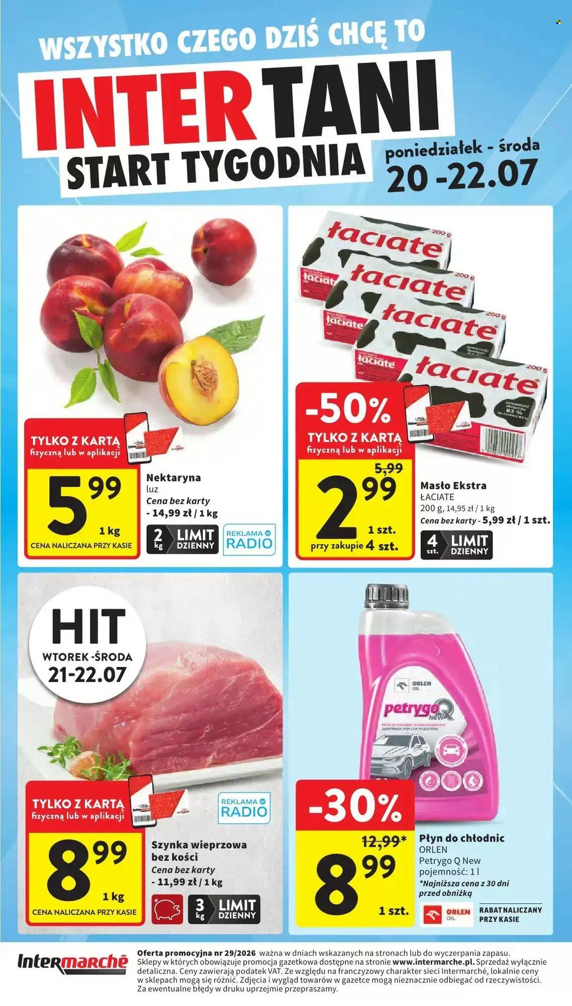 Leták Intermarché - 20.7.2026 - 22.7.2026. Strana 1