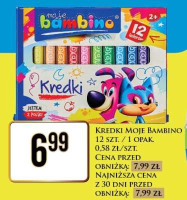 Kredki MOJE BAMBINO