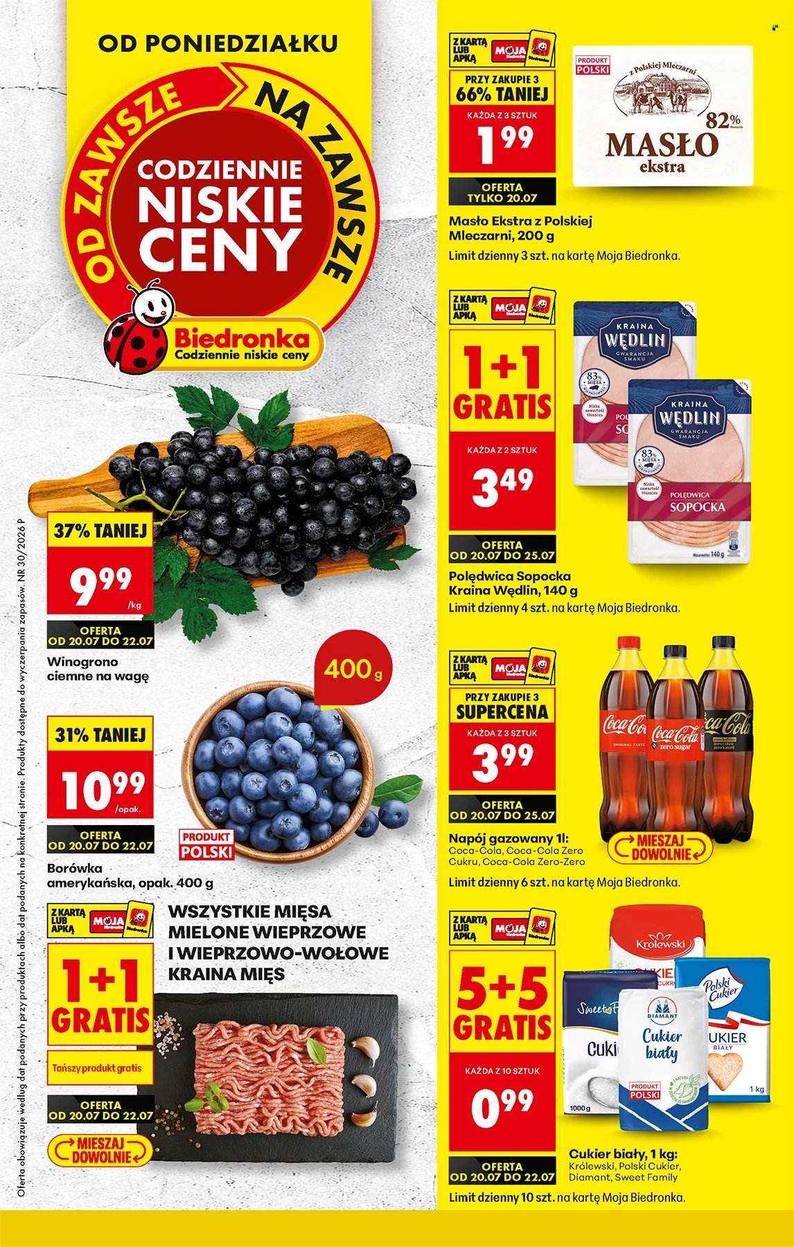Gazetka Biedronka - 20.07.2026 - 25.07.2026. Strona 1
