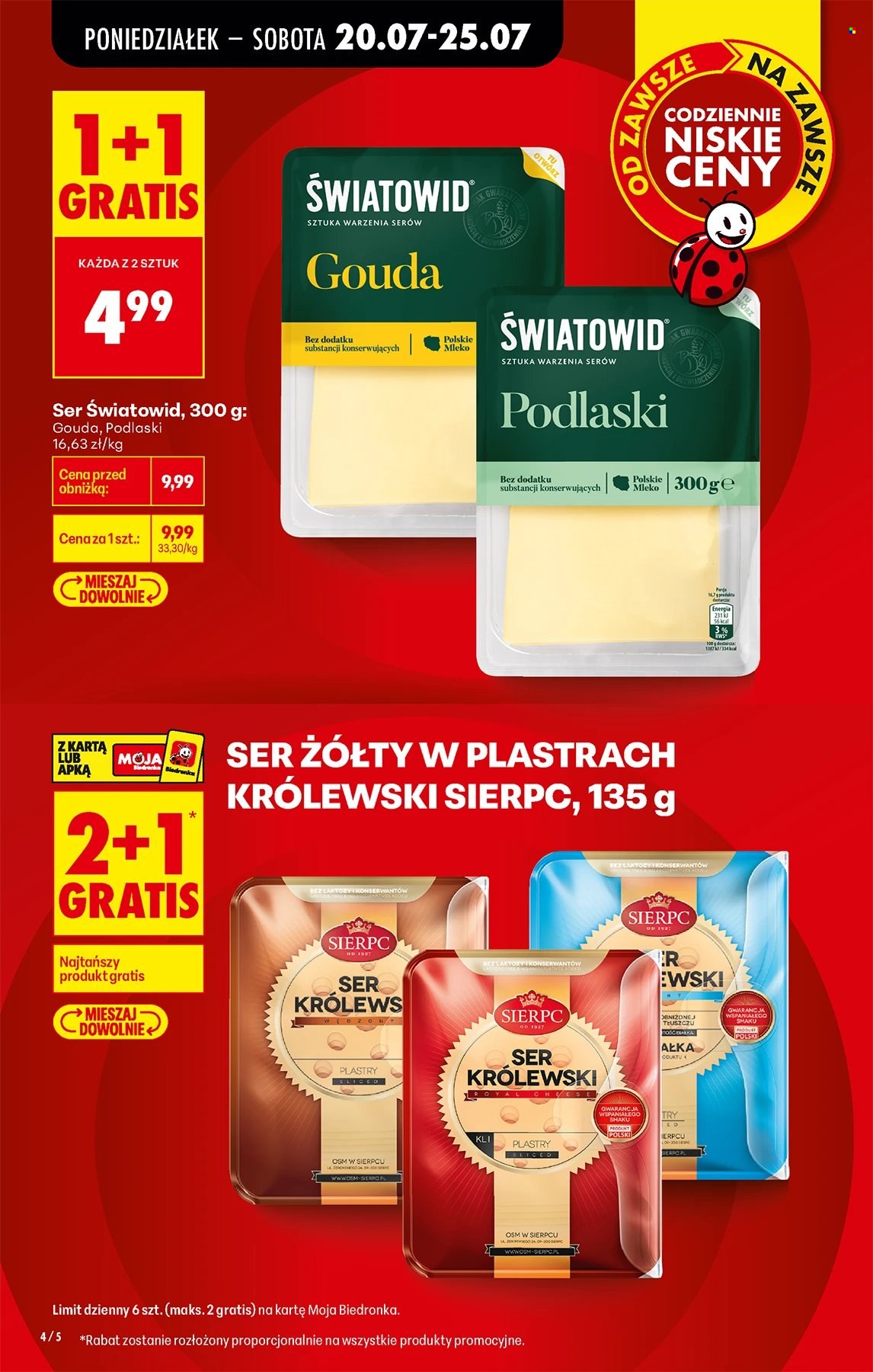 Leták Biedronka - 20.7.2026 - 25.7.2026. Strana 4