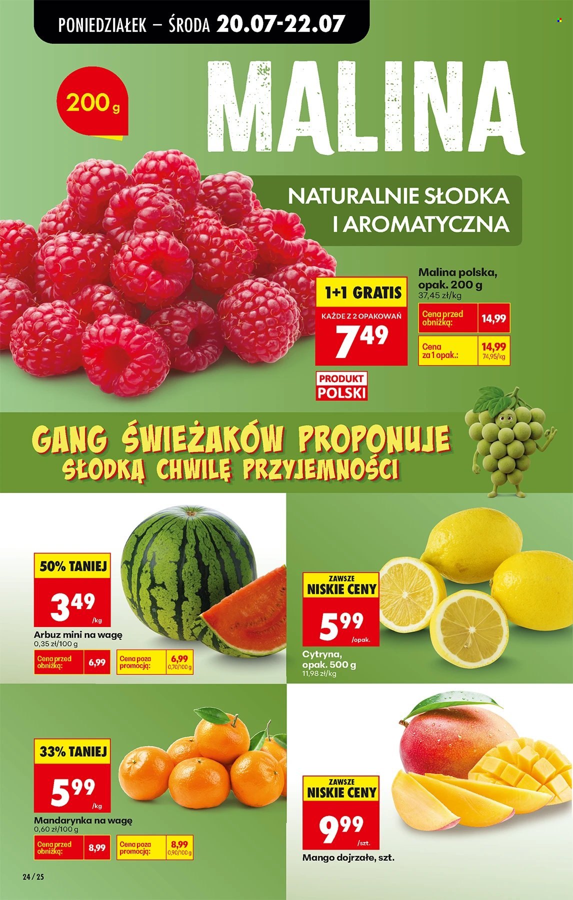 Leták Biedronka - 20.7.2026 - 25.7.2026. Strana 24