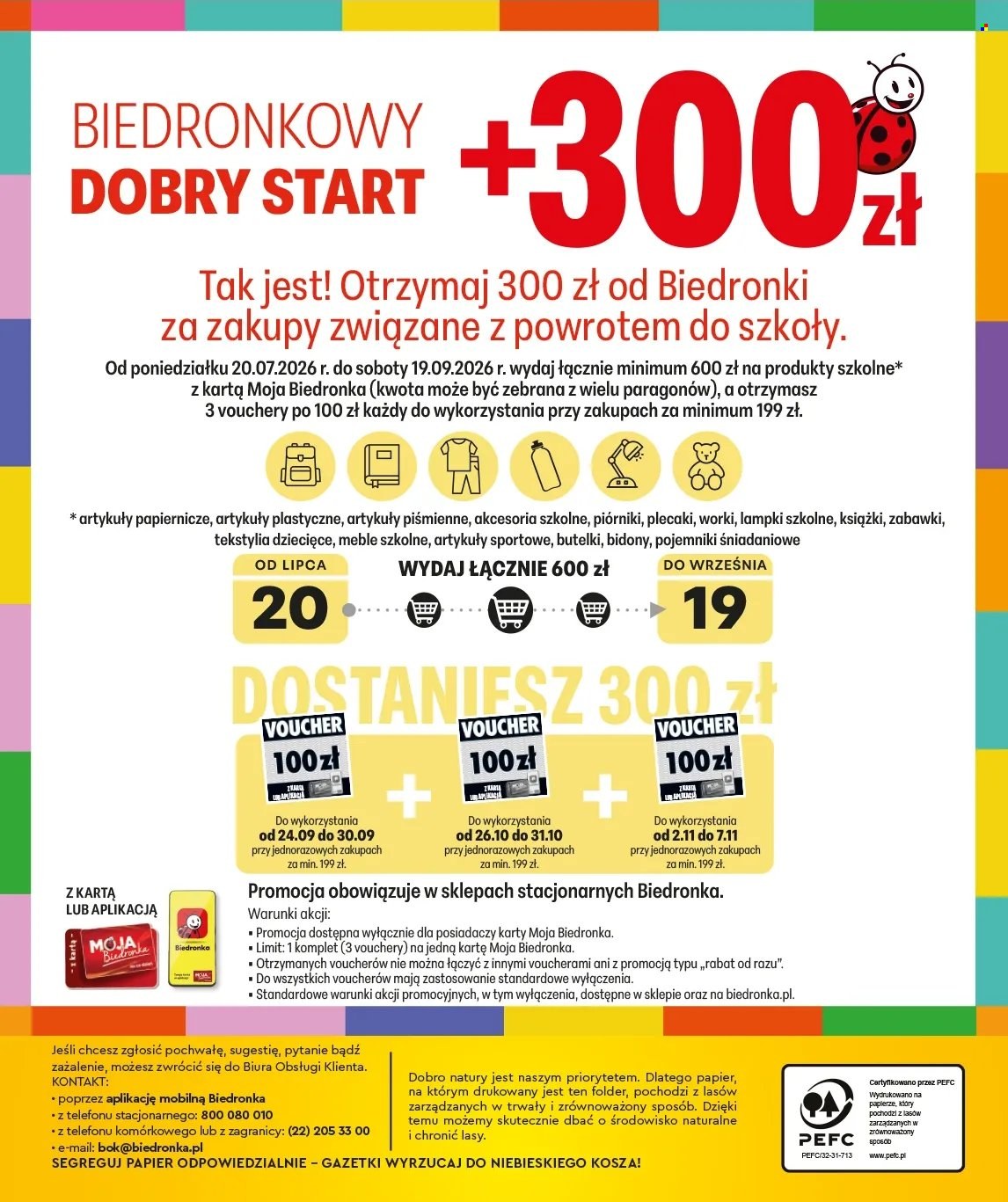 Leták Biedronka - 20.7.2026 - 31.8.2026. Strana 92