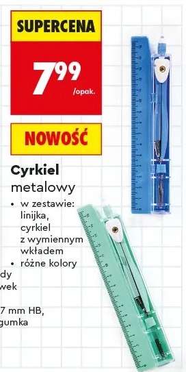Cyrkiel metalowy
