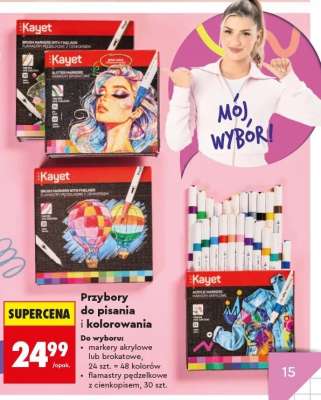 Przybory do pisania i kolorowania