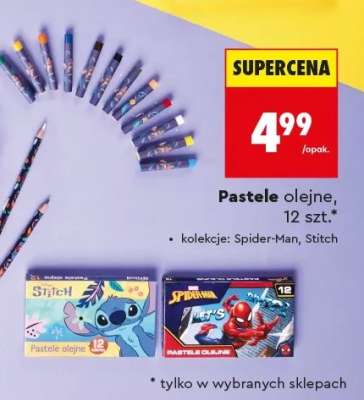 Pastele olejne, 12 szt.