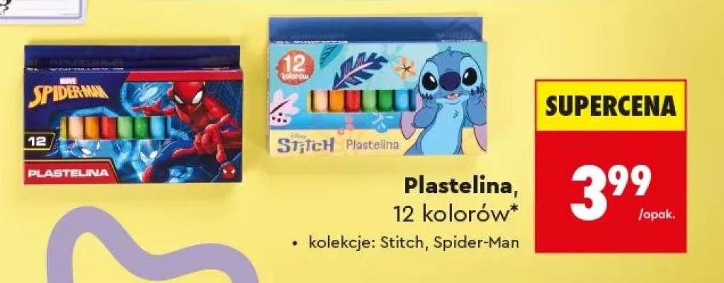 Plastelina 12 kolorów