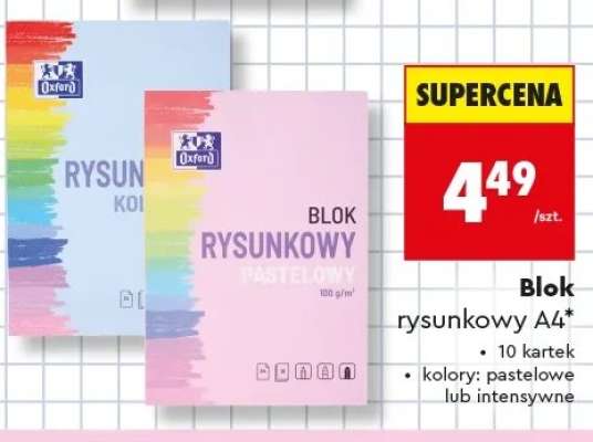 Blok rysunkowy A4
