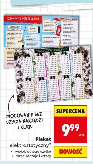 Plakat elektrostatyczny