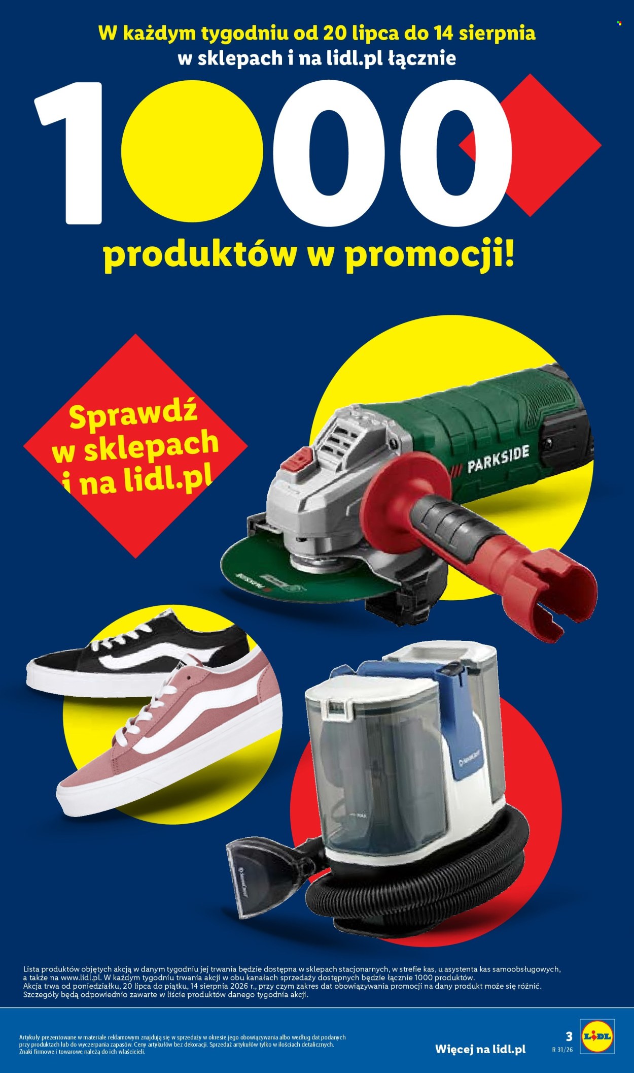 Leták Lidl - 27.7.2026 - 1.8.2026. Strana 3