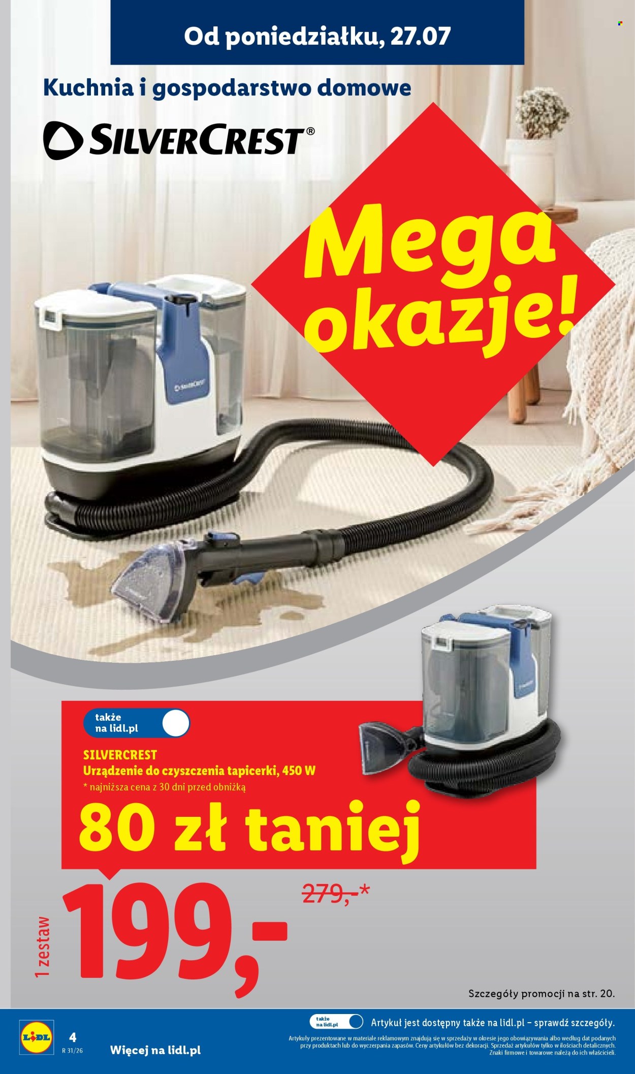 Leták Lidl - 27.7.2026 - 1.8.2026. Strana 4