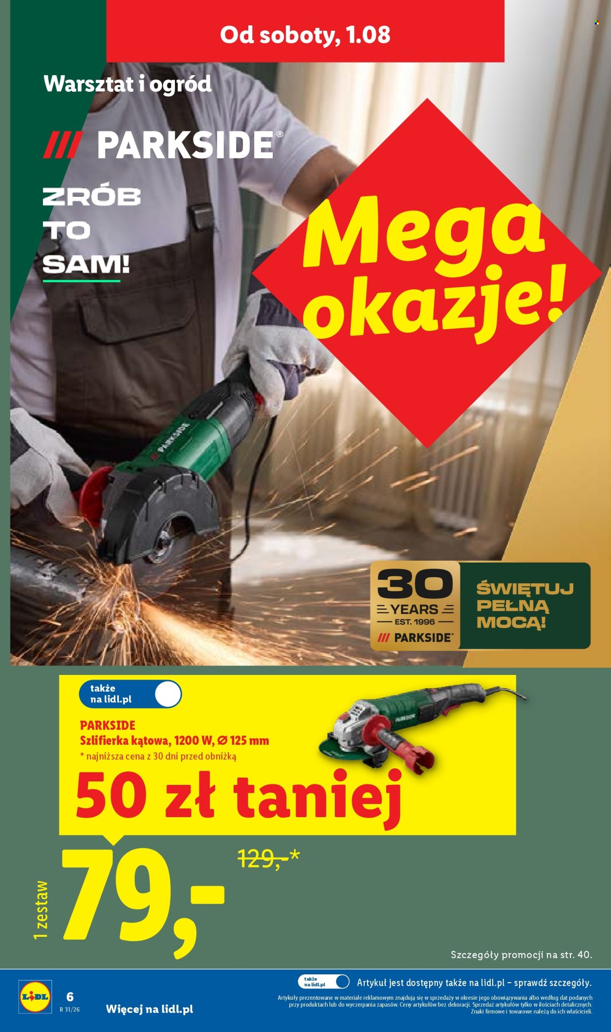 Leták Lidl - 27.7.2026 - 1.8.2026. Strana 6