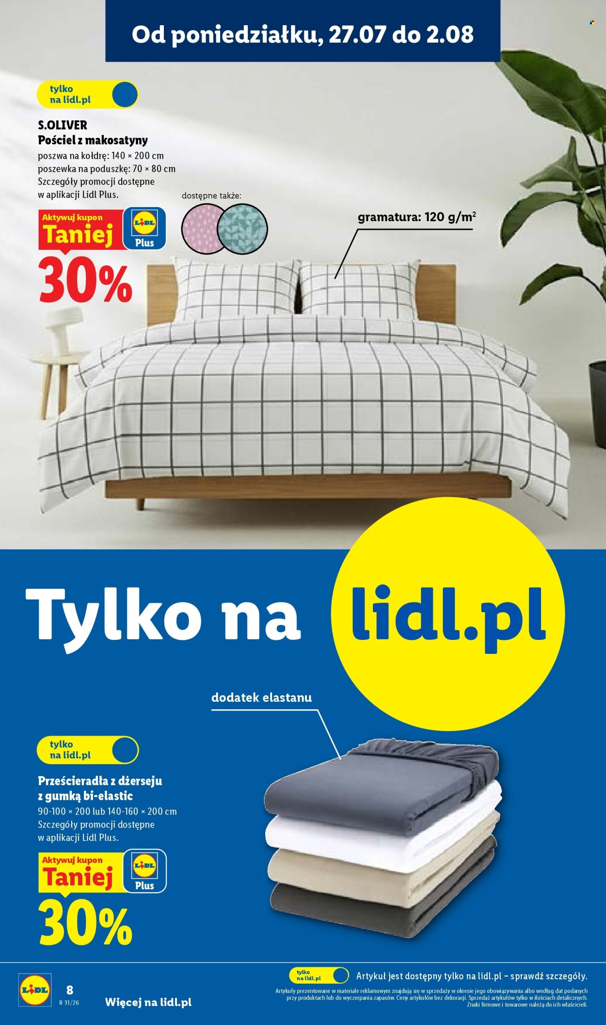 Leták Lidl - 27.7.2026 - 1.8.2026. Strana 8