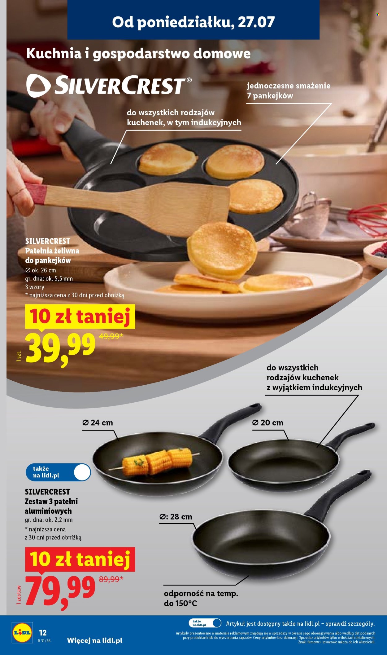 Leták Lidl - 27.7.2026 - 1.8.2026. Strana 12
