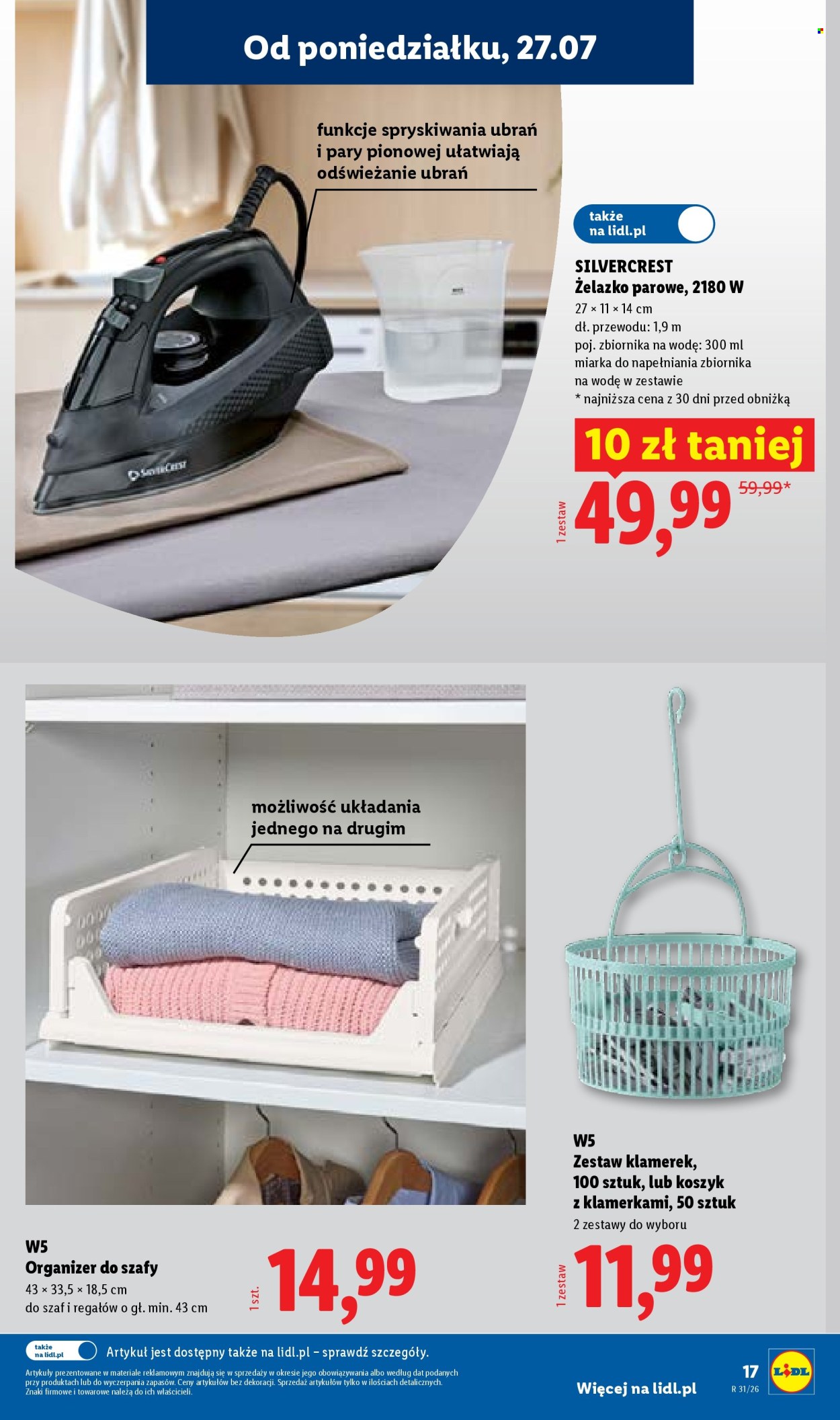 Leták Lidl - 27.7.2026 - 1.8.2026. Strana 17