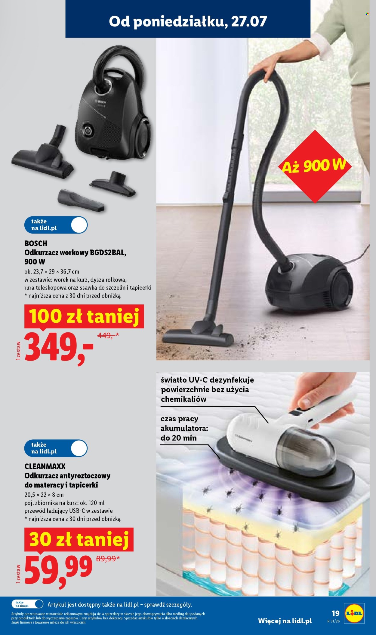 Leták Lidl - 27.7.2026 - 1.8.2026. Strana 19