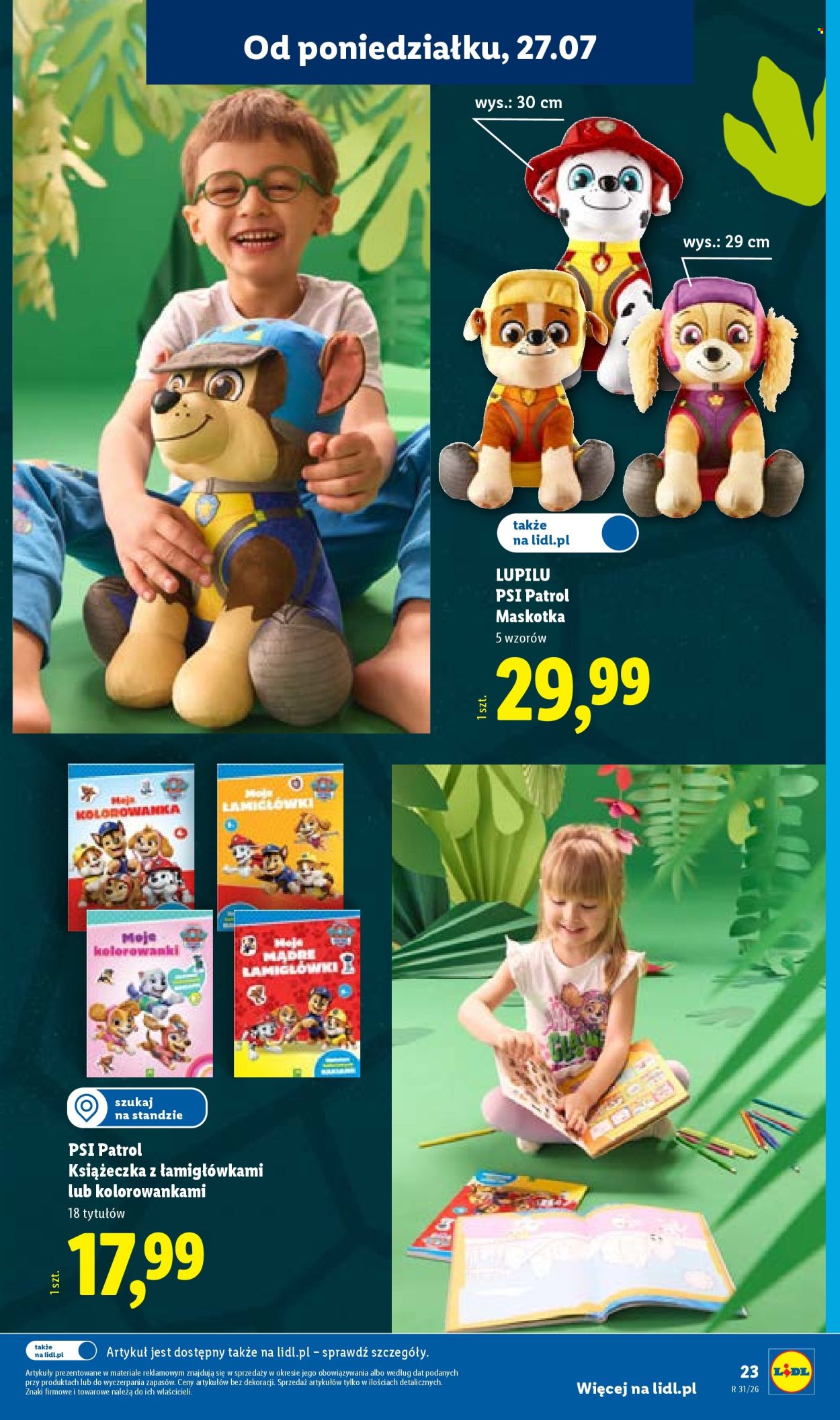 Leták Lidl - 27.7.2026 - 1.8.2026. Strana 25