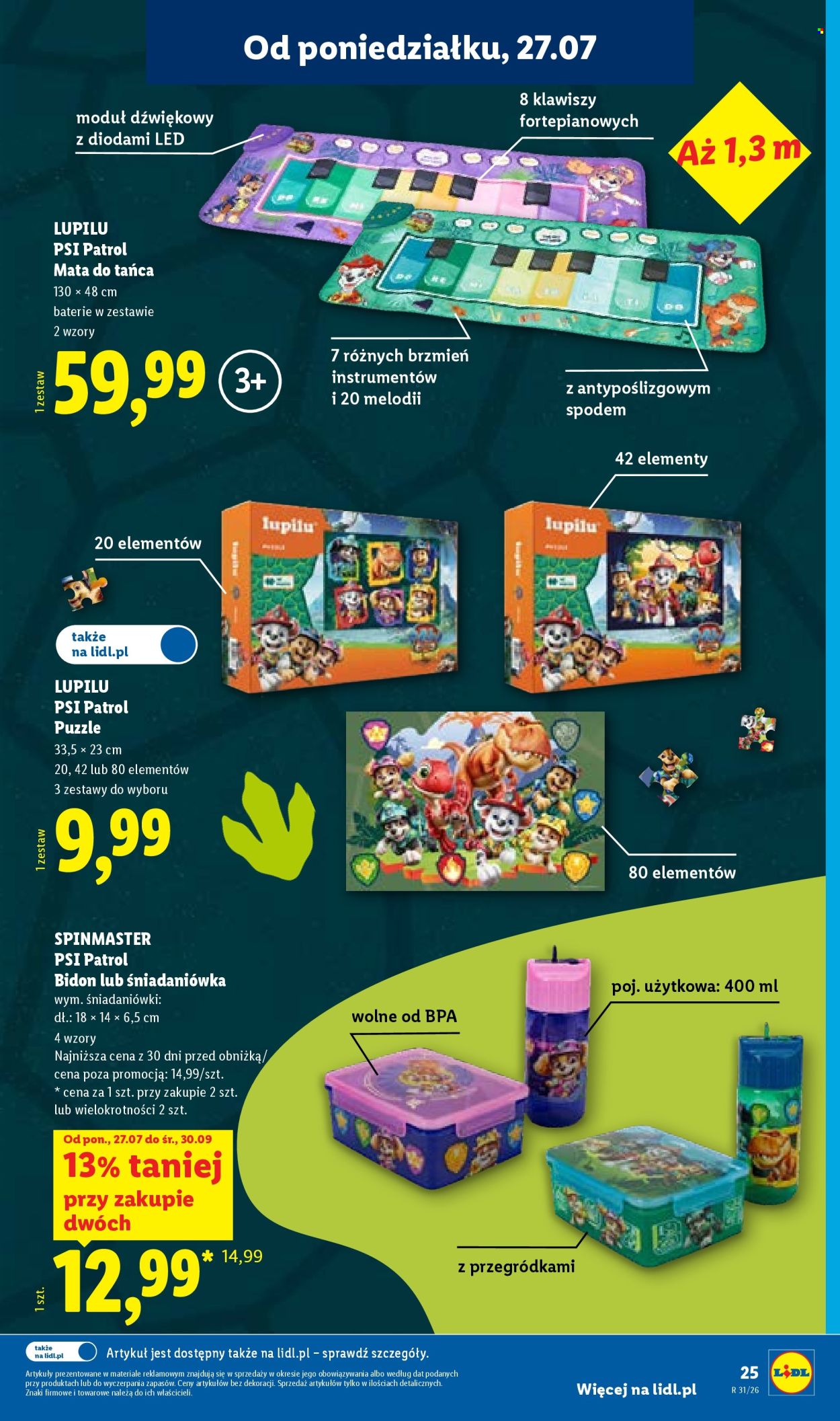 Leták Lidl - 27.7.2026 - 1.8.2026. Strana 27
