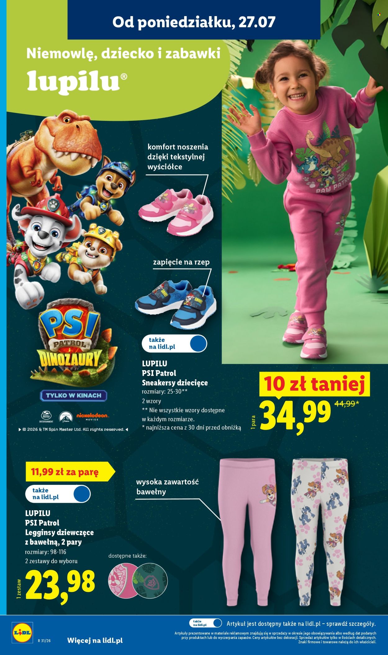 Leták Lidl - 27.7.2026 - 1.8.2026. Strana 28