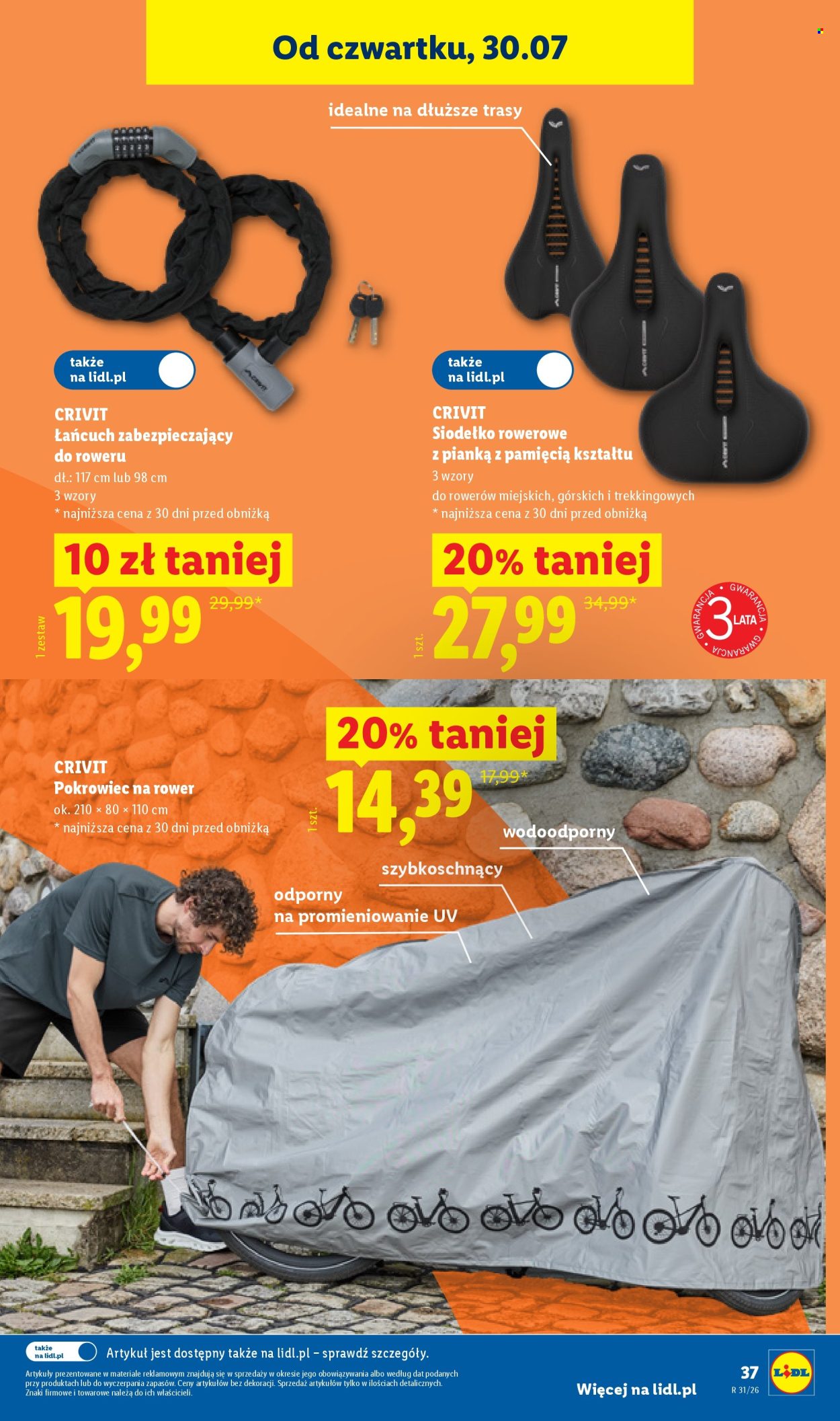 Leták Lidl - 27.7.2026 - 1.8.2026. Strana 43