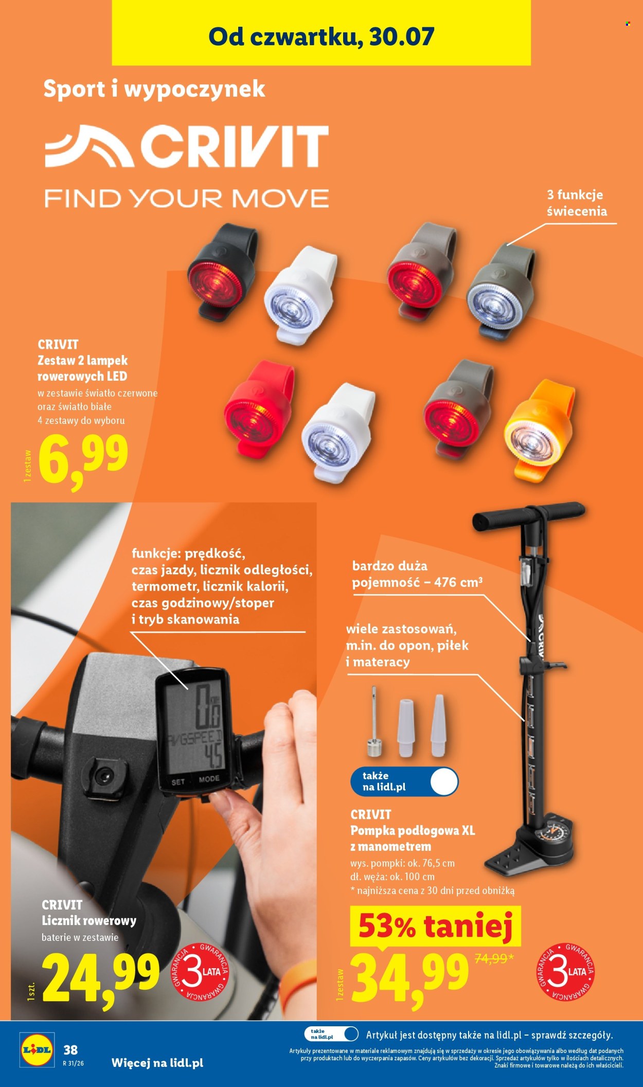Leták Lidl - 27.7.2026 - 1.8.2026. Strana 44